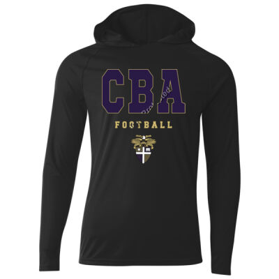 CBA Football - Cooling Performance Long Sleeve Hooded Tee Thumbnail